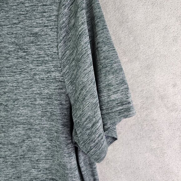 Mens Heathered Gray 32 Degrees Polo Shirt Short Sleeve Polyester Spandex Size L - Picture 5 of 10